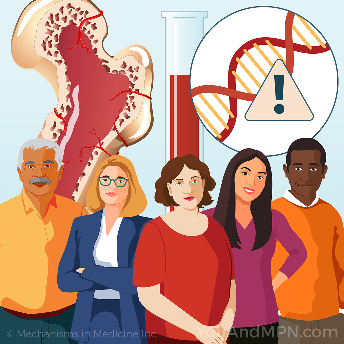Learn about myeloproliferative neoplasms through short animations